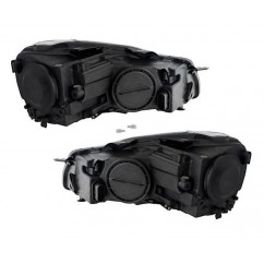 2x Phares LED adaptables sur Golf 6 VI look Xenon GTD GTI (08-12)