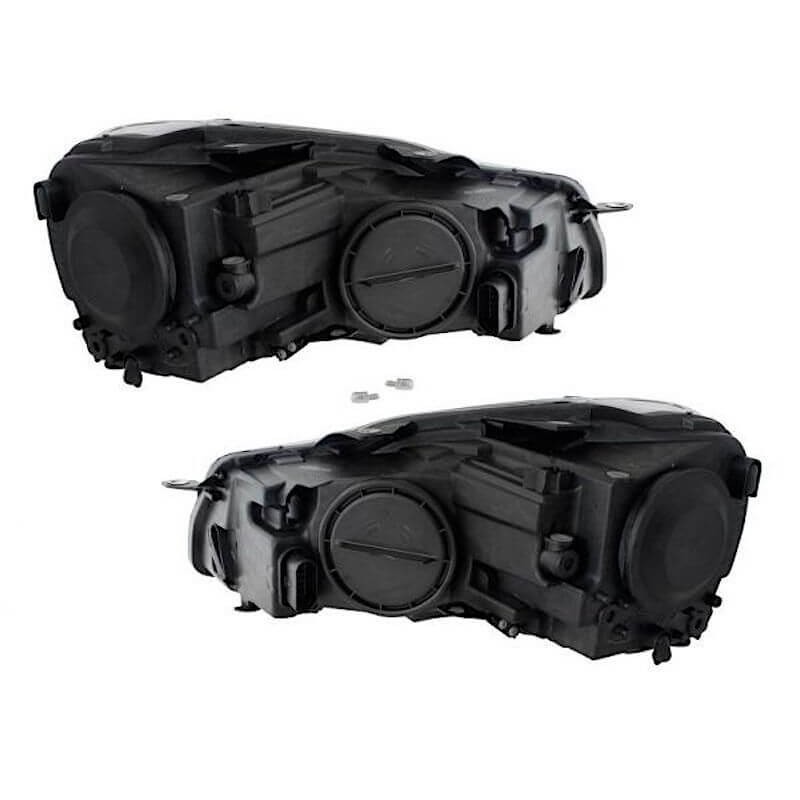 2x Phares LED adaptables sur Golf 6 VI look Xenon GTD GTI (08-12)
