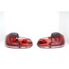 2x Feux à LED adaptables sur Golf VI GTI R Line Rouge cerise
