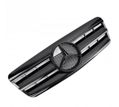 Calandre Mercedes Classe CLK 97-03 noir brillant