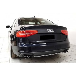 Diffuseur arriere Audi A4 B8 S4 look 12-15 (2+2)