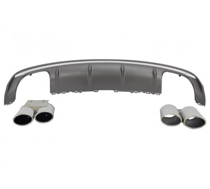 Diffuseur arriere Audi A3 8V berline S3 Look 12-15 (2+2)