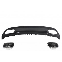 Diffuseur et échappements Mercedes Classe A W176 AMG Design 12-