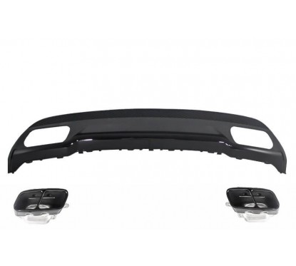 Diffuseur et échappements Mercedes Classe A W176 AMG Design 12-