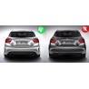 Diffuseur et échappements Mercedes Classe A W176 AMG Design 12-