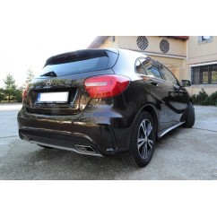 Diffuseur et échappements Mercedes Classe A W176 AMG Design 12-