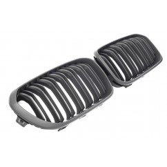 2x Grilles de Calandre M Performance BMW F20 F21 Noir Mat 15-18
