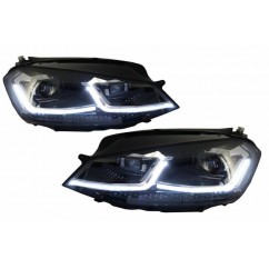 2x Phares LED Golf VII 7 look Facelift 12-17