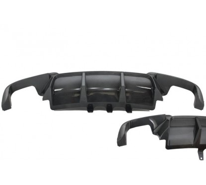 Diffuseur arriere BMW F10 F11 M Performance Carbone 10-16 (2+2)