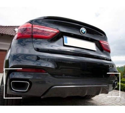 Diffuseur arriere BMW X6 F16 M Performance  (1+1)
