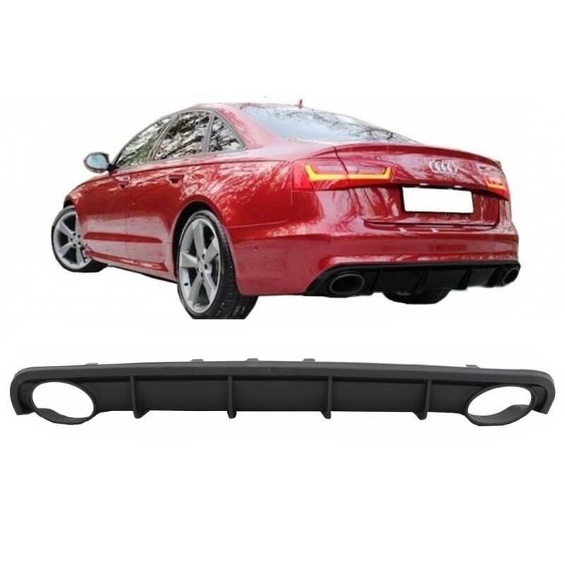 Diffuseur arriere Audi A6 C7 Berline  RS6 Design 10-14