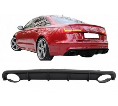Diffuseur arriere Audi A6 C7 RS6 Design 2010-2014
