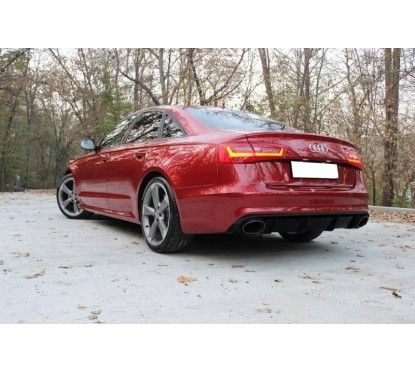 Diffuseur arriere Audi A6 C7 Berline  RS6 Design 10-14