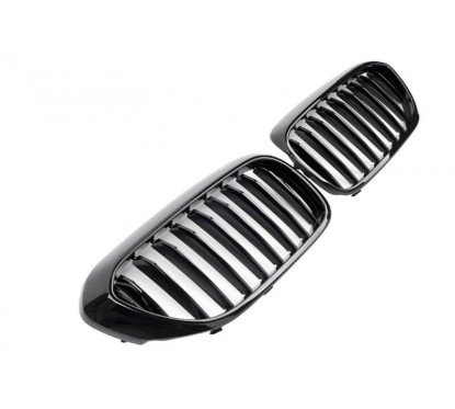 2x Grilles de Calandre Noir BMW Serie 5 G30 G31 (17-20)