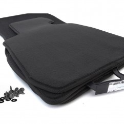 Set tapis velours noir BMW E46 99-06