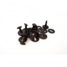 Set tapis velours noir BMW E46 99-06