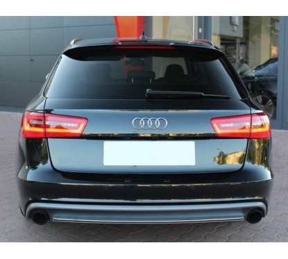 Diffuseur arriere Audi A6 C7 11-14 Avant Look S6 (1+1)