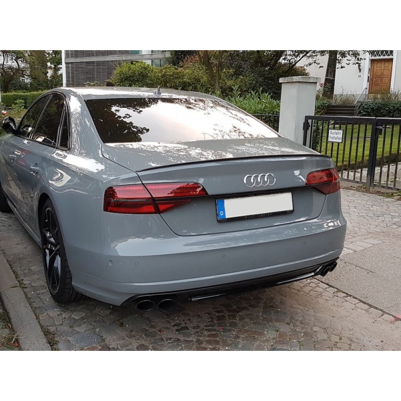Becquet Audi A8 Berline look S Line noir brillant (02-18)