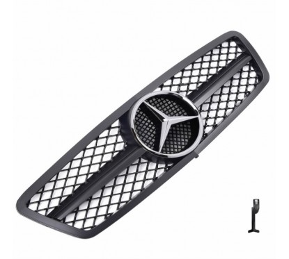 Calandre Mercedes Classe C W203 AMG Noir mat 00-07