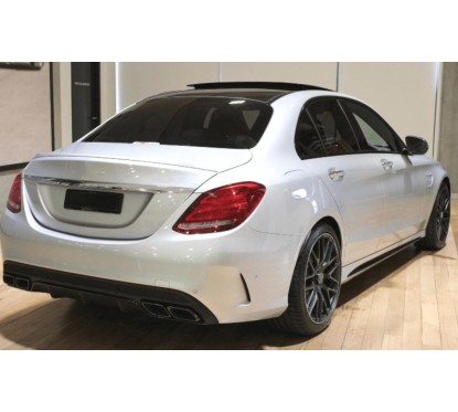 2x Bas de caisse look AMG Mercedes Classe C W205 14+