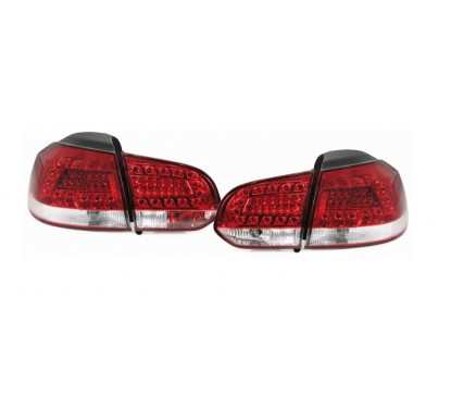 2x Feux arrieres à LED adaptable sur Volkswagen Golf VI 08-13