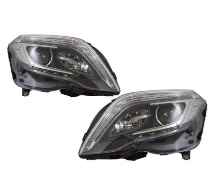 2x Phares Mercedes GLK Look Xenon LED 13-15