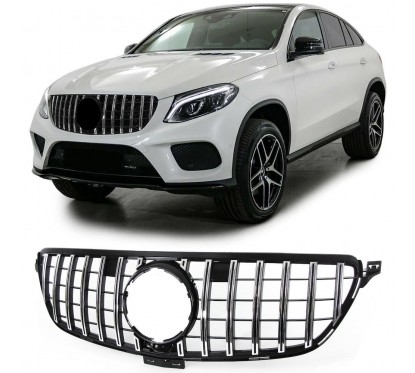 Calandre Mercedes GLE coupe C292 Noir Chrome