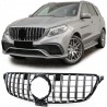 Calandre Mercedes GLE W166 Noir brillant/Chrome