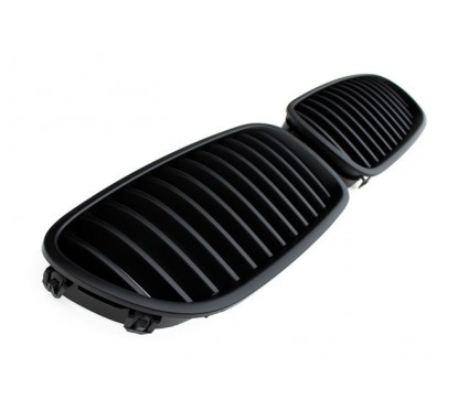 2x Grilles de Calandre Noir Mat BMW Série 5 F10 F11 F18