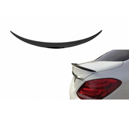 Becquet Mercedes Classe C berline W205 peint Noir brillant13-
