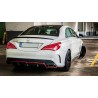 Becquet Mercedes CLA W117 C117 peint Noir brillant13-