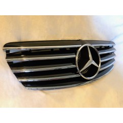 Calandre Mercedes Classe E Amg W211 noir et chrome 02-06