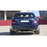 Diffuseur arriere Mercedes Classe E W213 Look AMG 16+ CHROME