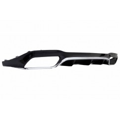 Diffuseur arriere Mercedes Classe E W213 Look AMG 16+ CHROME