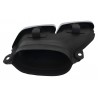 Diffuseur arriere Mercedes Classe E W213 Look AMG 16+ CHROME