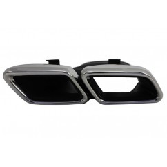 Diffuseur arriere Mercedes Classe E W213 Look AMG 16+ CHROME