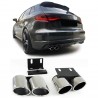 2x embouts d'echappements Audi A3 8V 13+