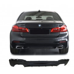 Diffuseur arrière BMW serie 5 G30 G38  Noir Brillant 16+