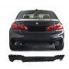 Diffuseur arrière BMW serie 5 G30 G38  Noir Brillant 16+