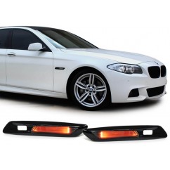 2x Clignotants LED BMW Serie 5 F10 F11 noir fumé 10-13