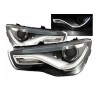 2x Phares LED Audi A1 8X 10-15 look Xenon à LED