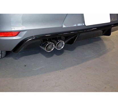 Diffuseur arrière adaptable sur Vw Golf 6 VI GTD look GTI 08-12