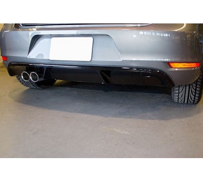 Diffuseur arrière Vw Golf 6 VI GTD (08-12) look GTI