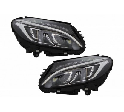 2x Phares Full LED Mercedes Classe C W205 S205 14-18