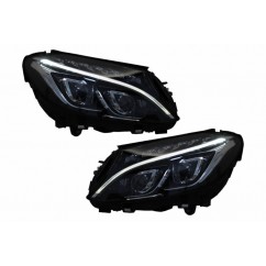 2x Phares Full LED Mercedes Classe C W205 S205 14-18