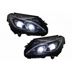 2x Phares Full LED Mercedes Classe C W205 S205 14-18