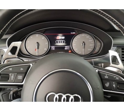 2x Extensions palettes au volant Audi