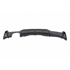 Diffuseur arriere noir brillant BMW serie 3 F30 F31 look M Performance 11+
