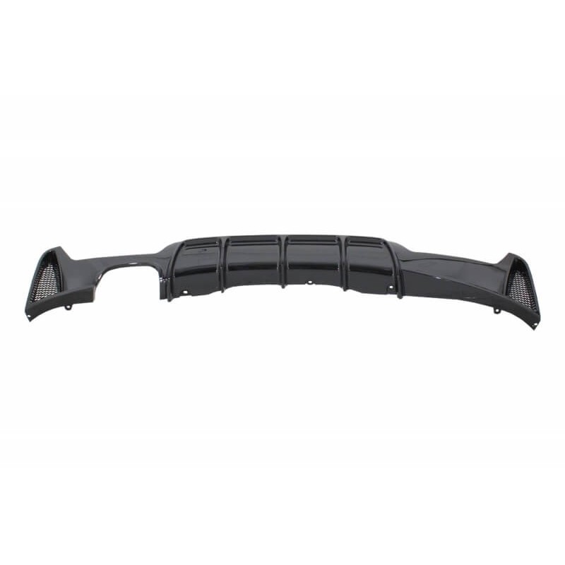 Diffuseur arrière noir brillant BMW série 4 F32 F33 F36 look M Performance (13-21) Diffuseur arrière noir brillant BMW série 4 F32 F33 F36 look M Performance (13-21)