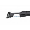 Diffuseur arriere noir brillant BMW serie 3 F30 F31 look M Performance 11+